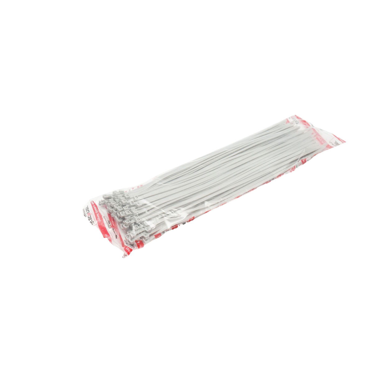 Necklace, plastic facet 4.8x380mm gray, set of 100 pieces Breckner Germany