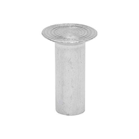 Solid aluminum rivet 27.3x9.5, head diameter 18mm