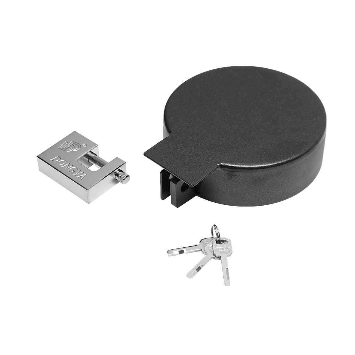 Diesel anti-theft with a 110mm lockable lid opening