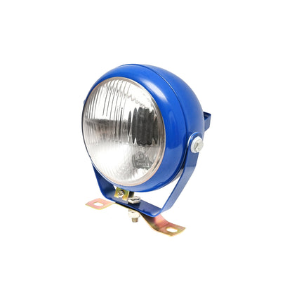 Blue work lamp, adjustable projector with UNIVERSAL 12V switch