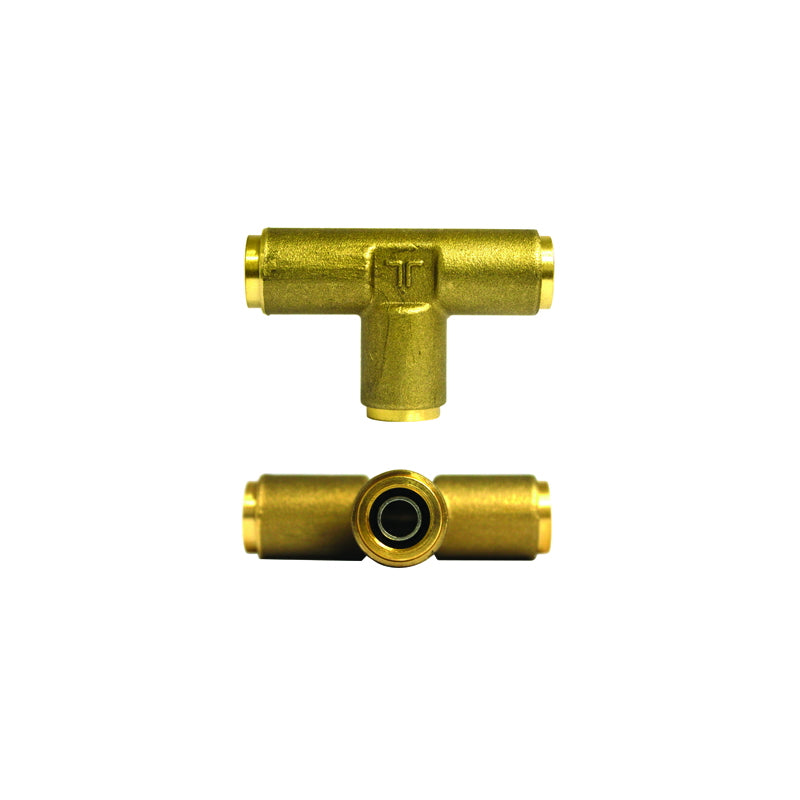 Quick connector T copper 10