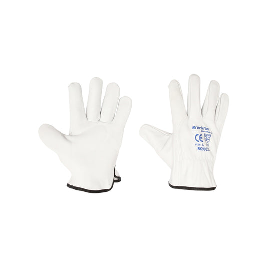 Soft leather work gloves size L Breckner Germany