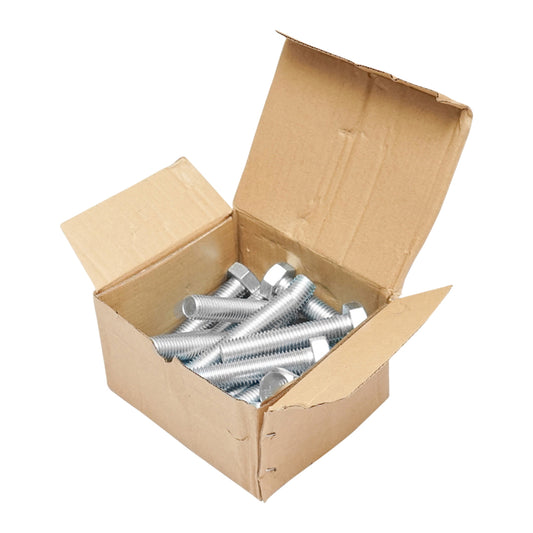 Hexagon head bolts DIN 933-8.8 M18X90 20 pcs