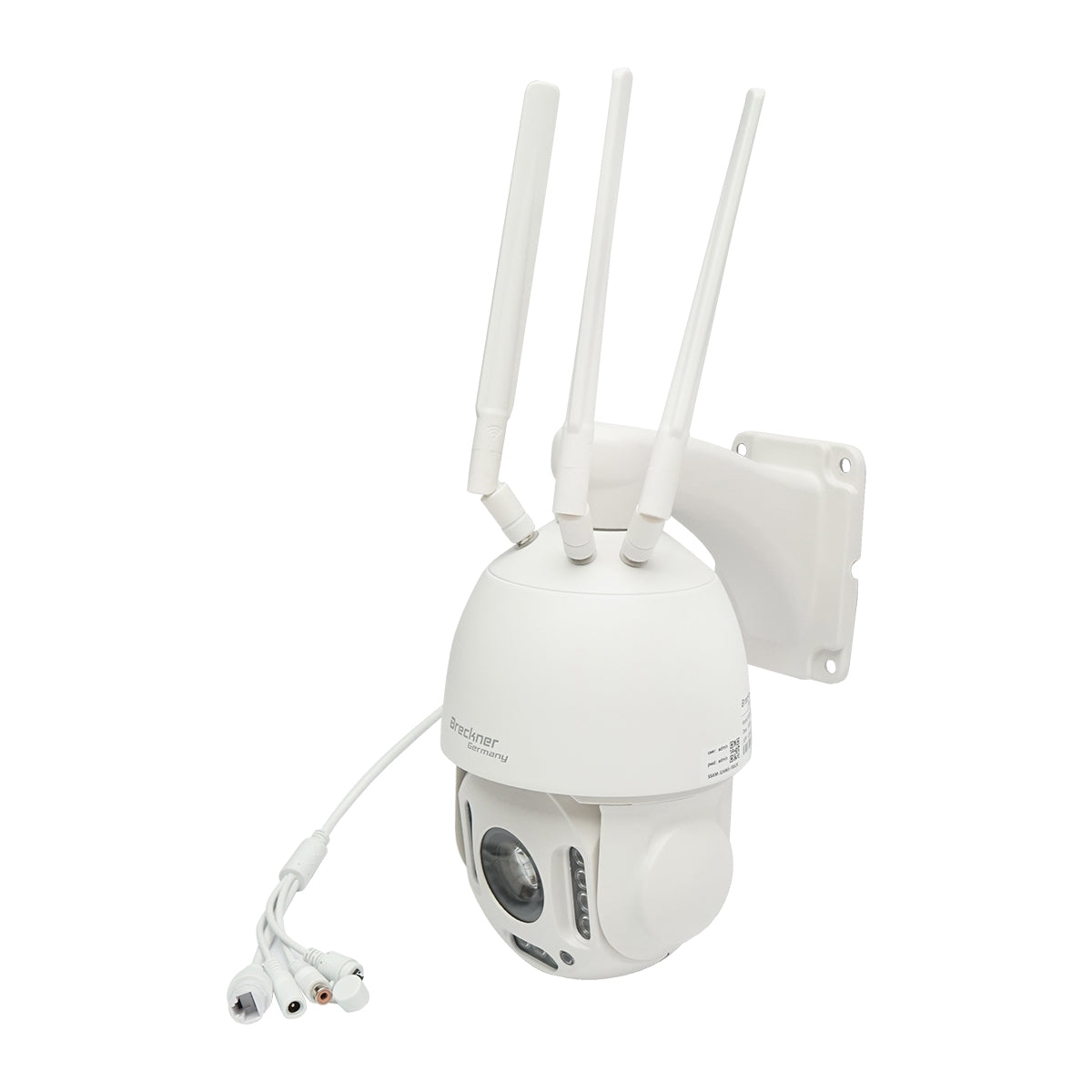 WIFI surveillance camera 2.4G, 5M ultra HD, PTZ, motion sensor, rotatable, 220V IP66 Breckner Germany