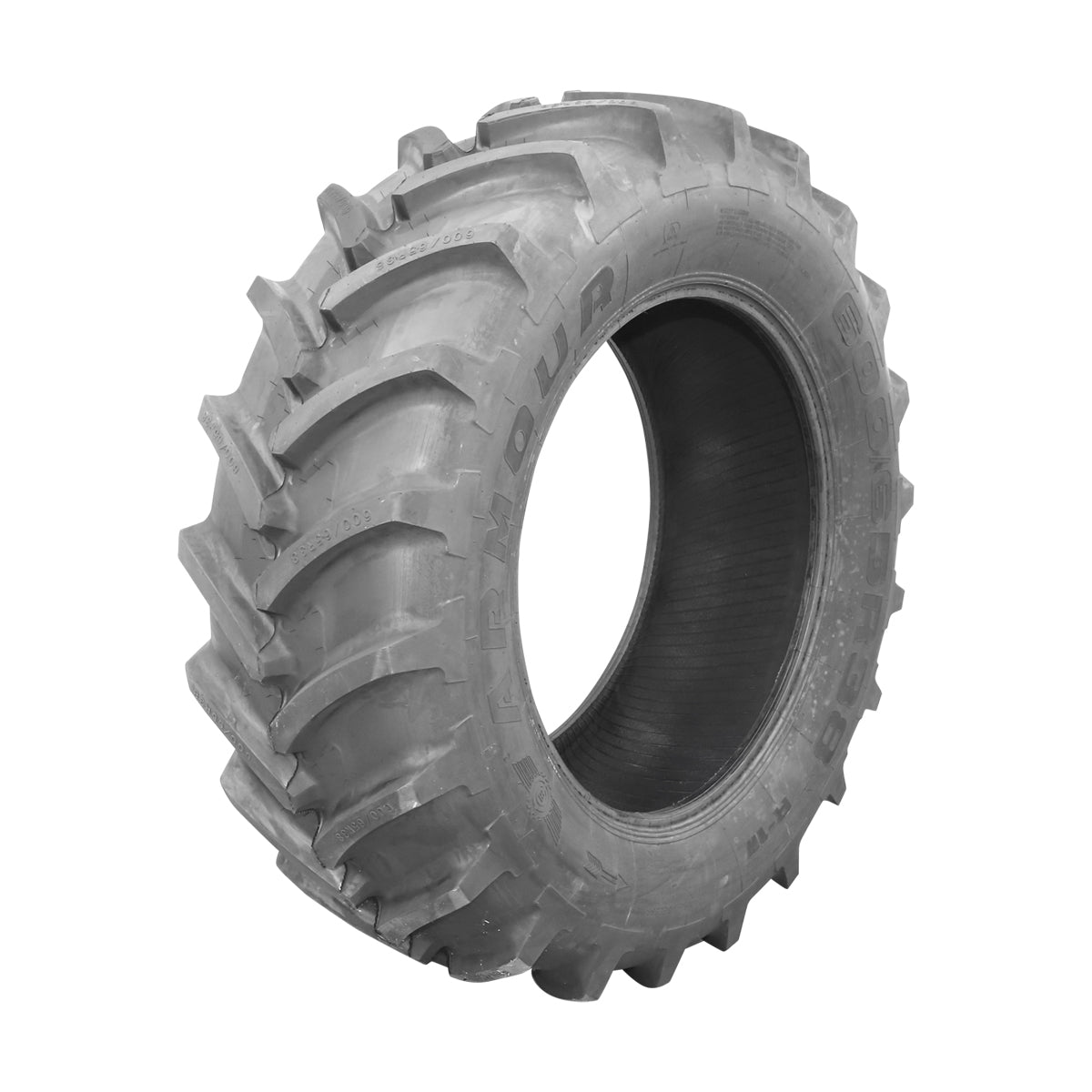 Radial tubeless agricultural tire 600/65R38 18.4R38 with V profile R-1W tread