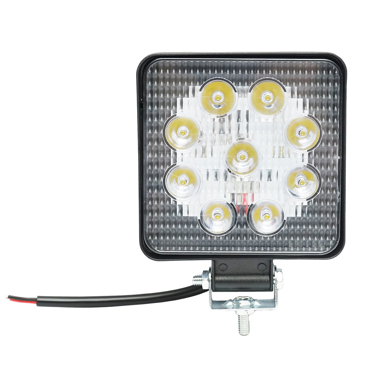 Lamp 9 LEDs 10-60V 27W radiation angle 60 square