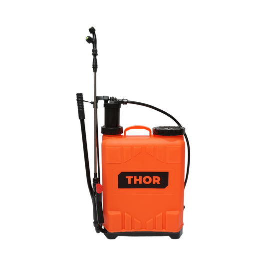 Spraying pump, manual vermorel with 12L tank, 3 nozzles, max pressure 4 bar THOR