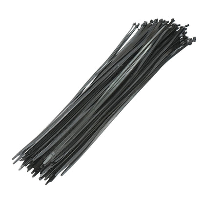 Facets, plastic collar 9x750mm black set of 100 pieces Breckner Germany