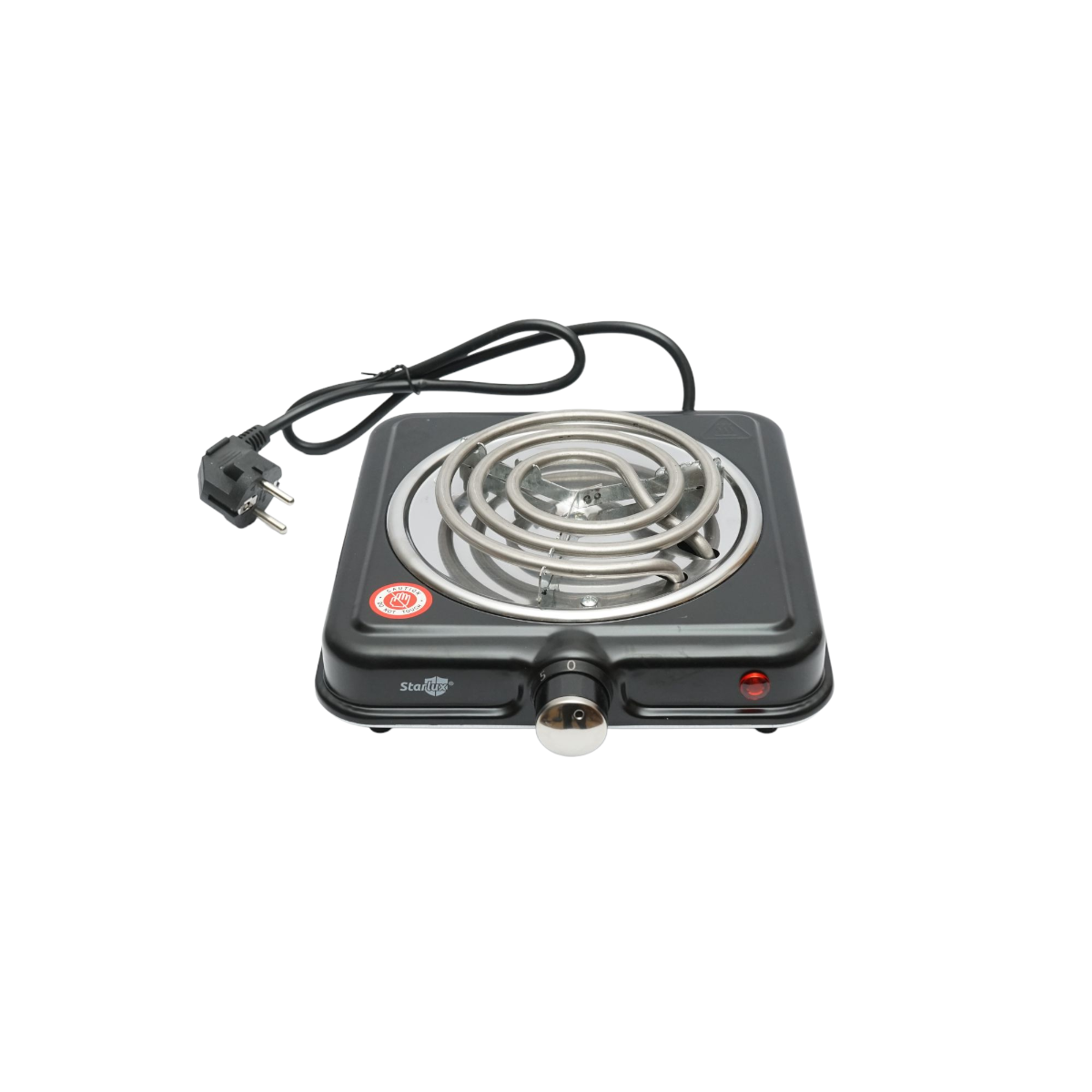 220V electric hob with one eye 1000W and 5 heating levels 215x55x250mm SHP-5701B Starlux