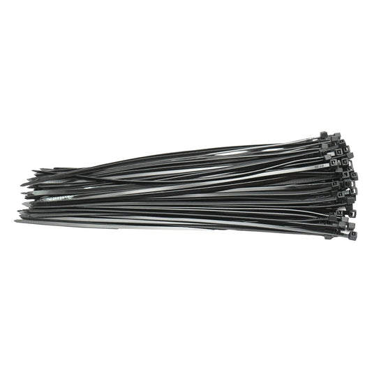 Facet, plastic collar 3.6x250mm, black, set of 100 pieces Breckner Germany