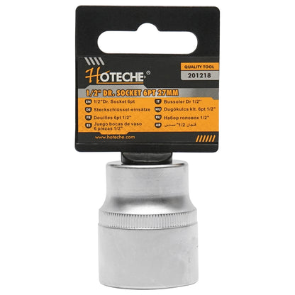 27mm socket key for ratchet with 1/2 inch grip Hoteche