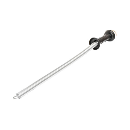 Black gate handle with hook and 3m electric fence arc Breckner Germany