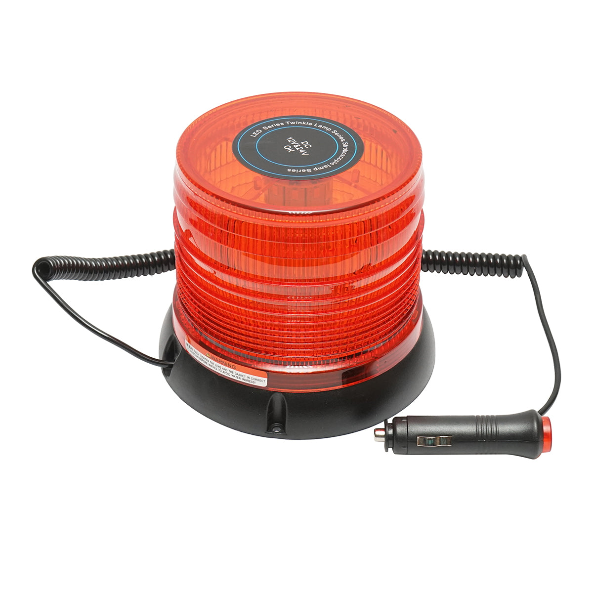 12-24V LED beacon with magnetic base IP65