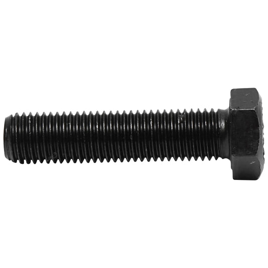 Black screw with hexagonal head DIN 961 M12x1.5x50 G10.9 100 pcs/bag