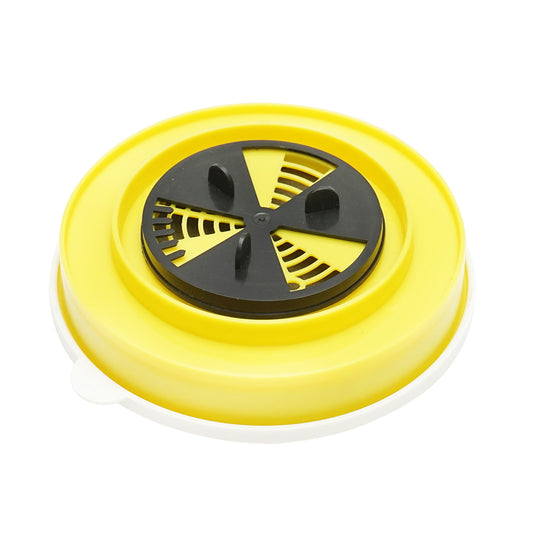 Round formic acid vaporizer
