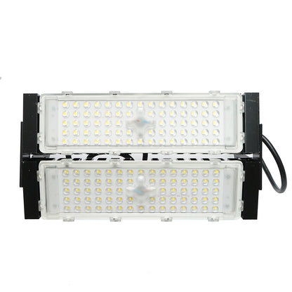LED Projectors 100W, 220V, 6500K, IP67 black 410x380x155mm Breckner Germany