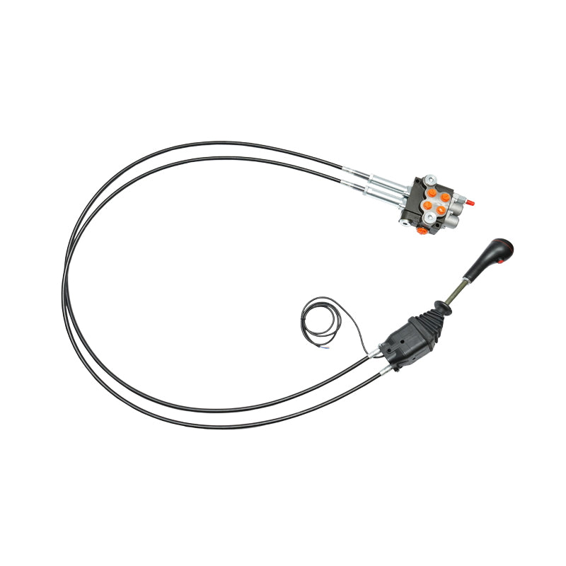 Hydraulic distributor with joystick, cable length 2m, pressure 250 bar, flow rate 40L/min Breckner Germany