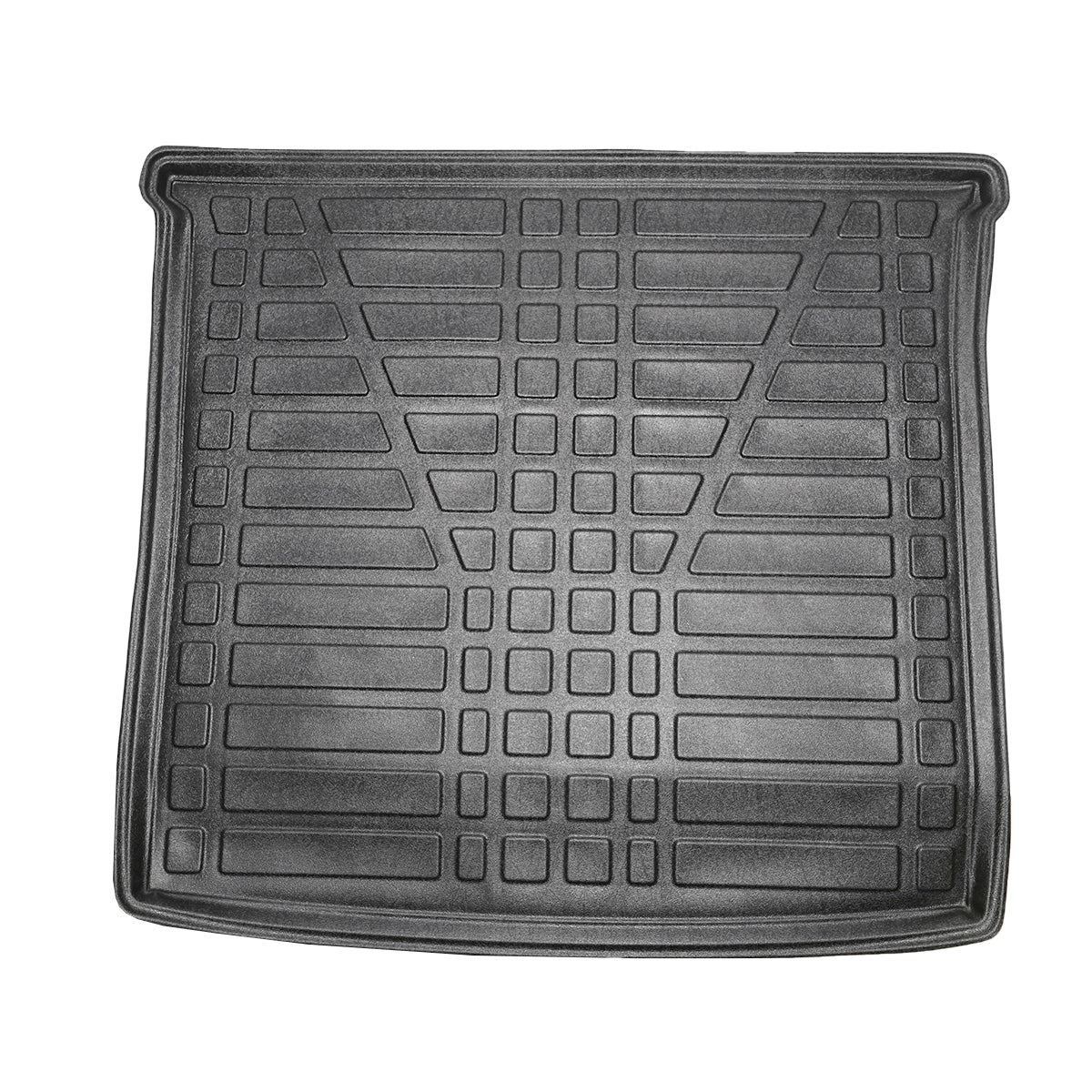 Rubber trunk mat for Mercedes GLE W166 SUV, manufactured from 2016 onwards.
