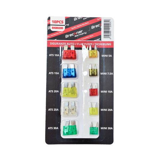 Large and mini flat fuses
