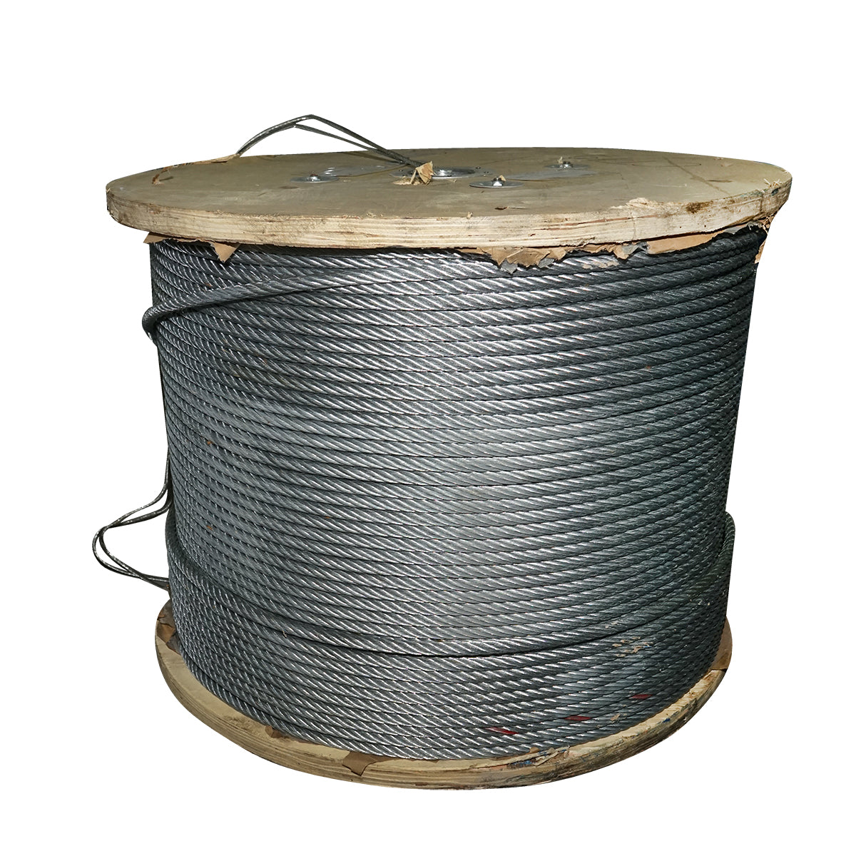 Steel winch cable 6x37 diameter 14mm with metal heart, 1000m/roll