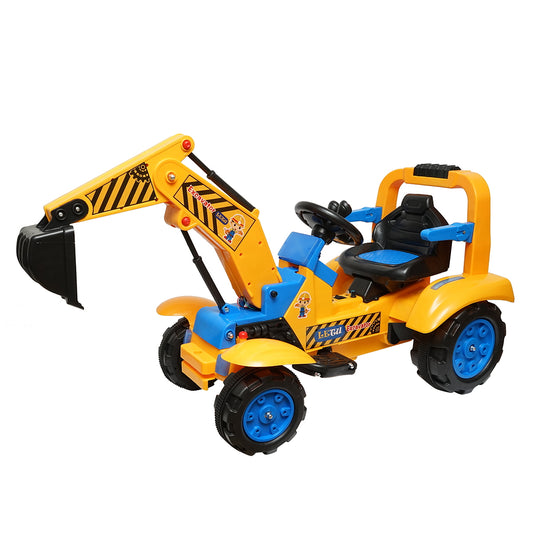 Excavator, electric battery-powered car for children aged 3-6 years LETU Excavator