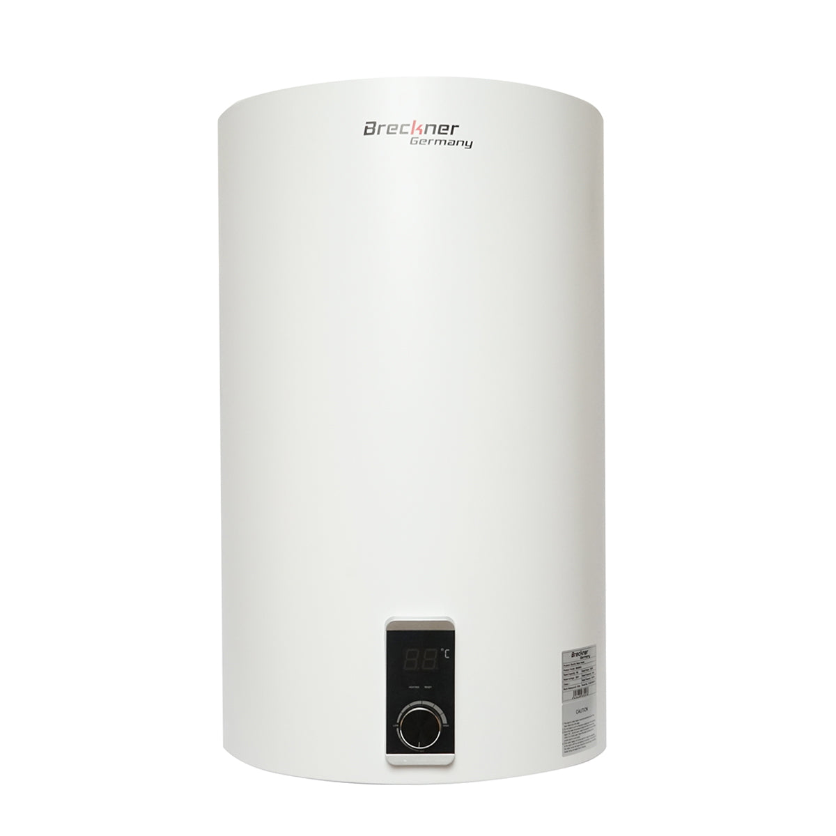 Electric boiler 100L, 1500W, IPX4, 930x440mm with vertical installation for domestic hot water Breckner Germany