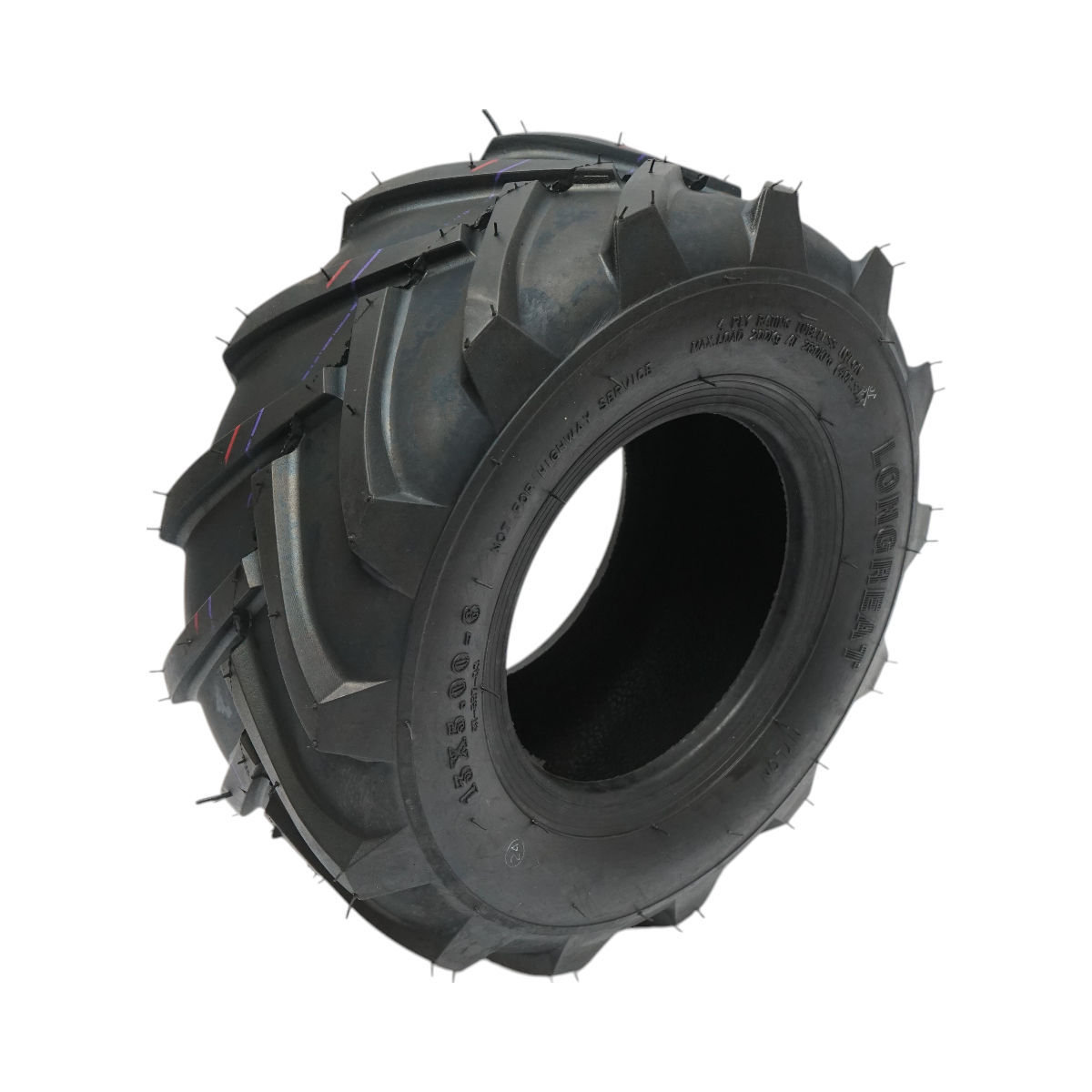 Agricultural tire 13x5.00-6 studded 4PR TL