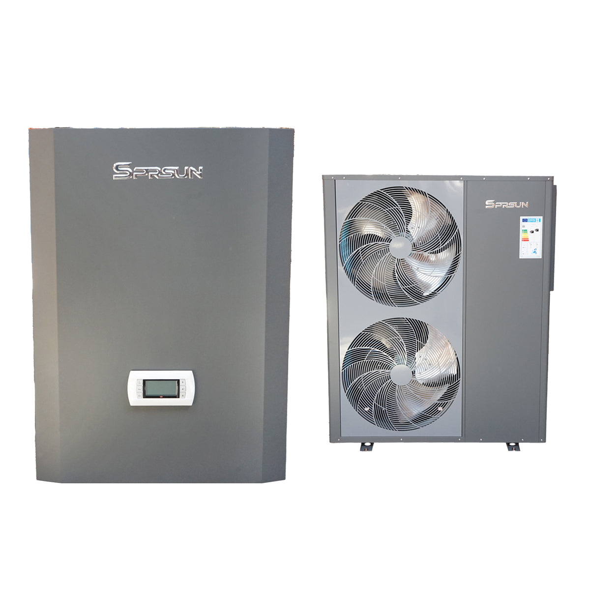22KW monoblock air-water heat pump, 380V, installation kit included SPRSUN