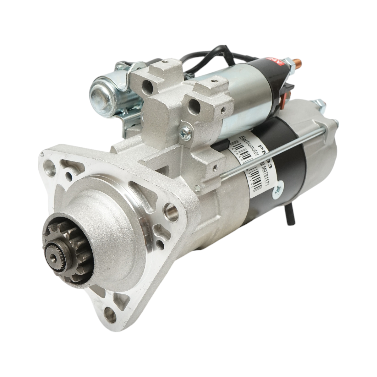 24V starter motor, 5.5KW MAN TGX, TGA, TGS, Volvo FH, FM, Renault Magnum OEM code M9T61171, 20572417, 20430564, 21632127, 20891242, 7420714203, 5001866293
