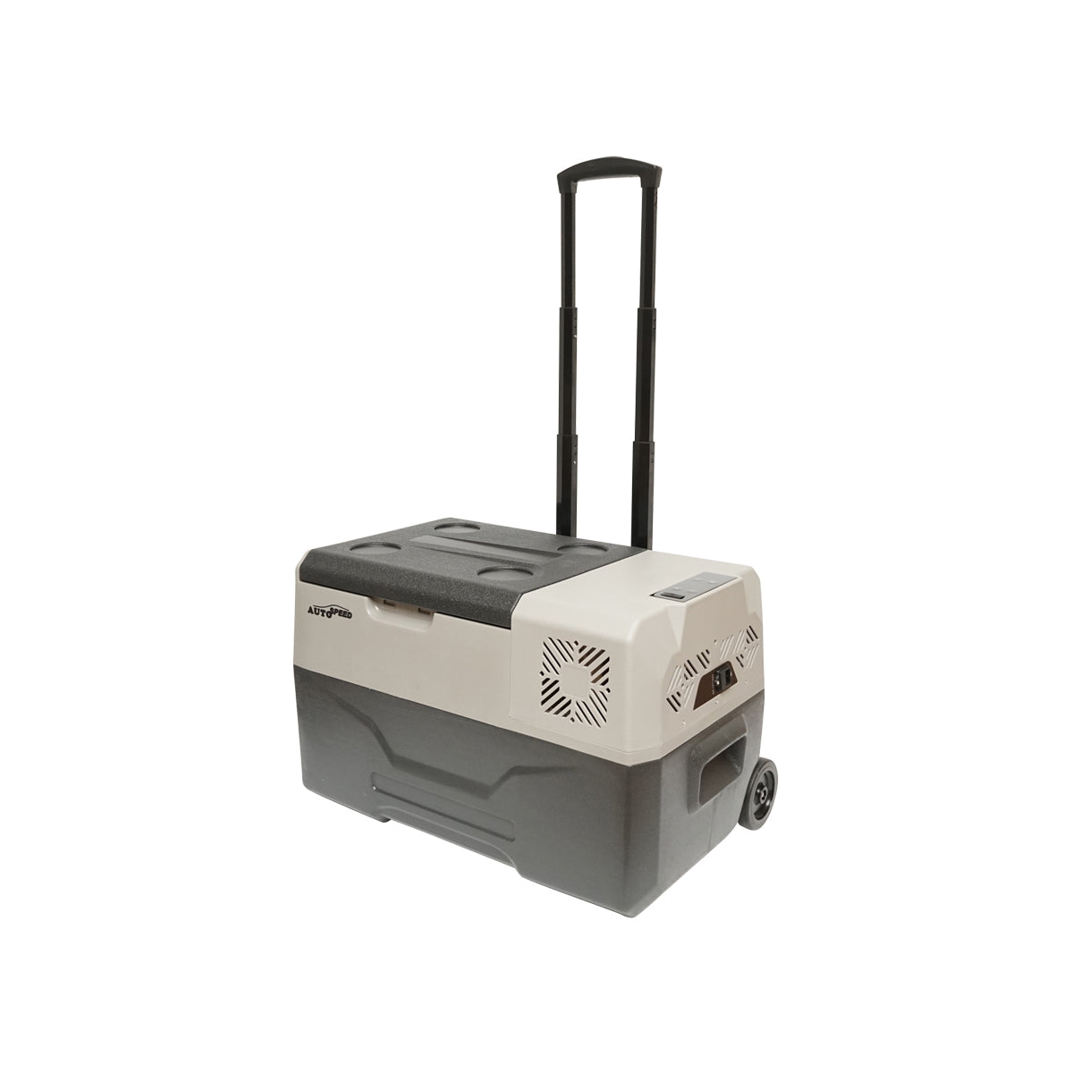 Car fridge trolley type with compressor 60W, capacity 30L, power supply voltage 12-24V min -20 max +20