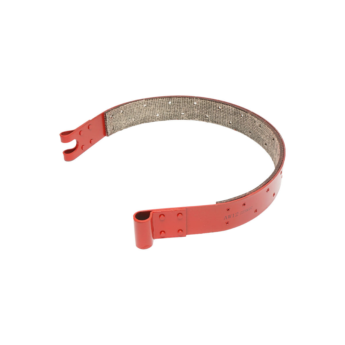 Brake band for the winch belt of the Forest Tractor