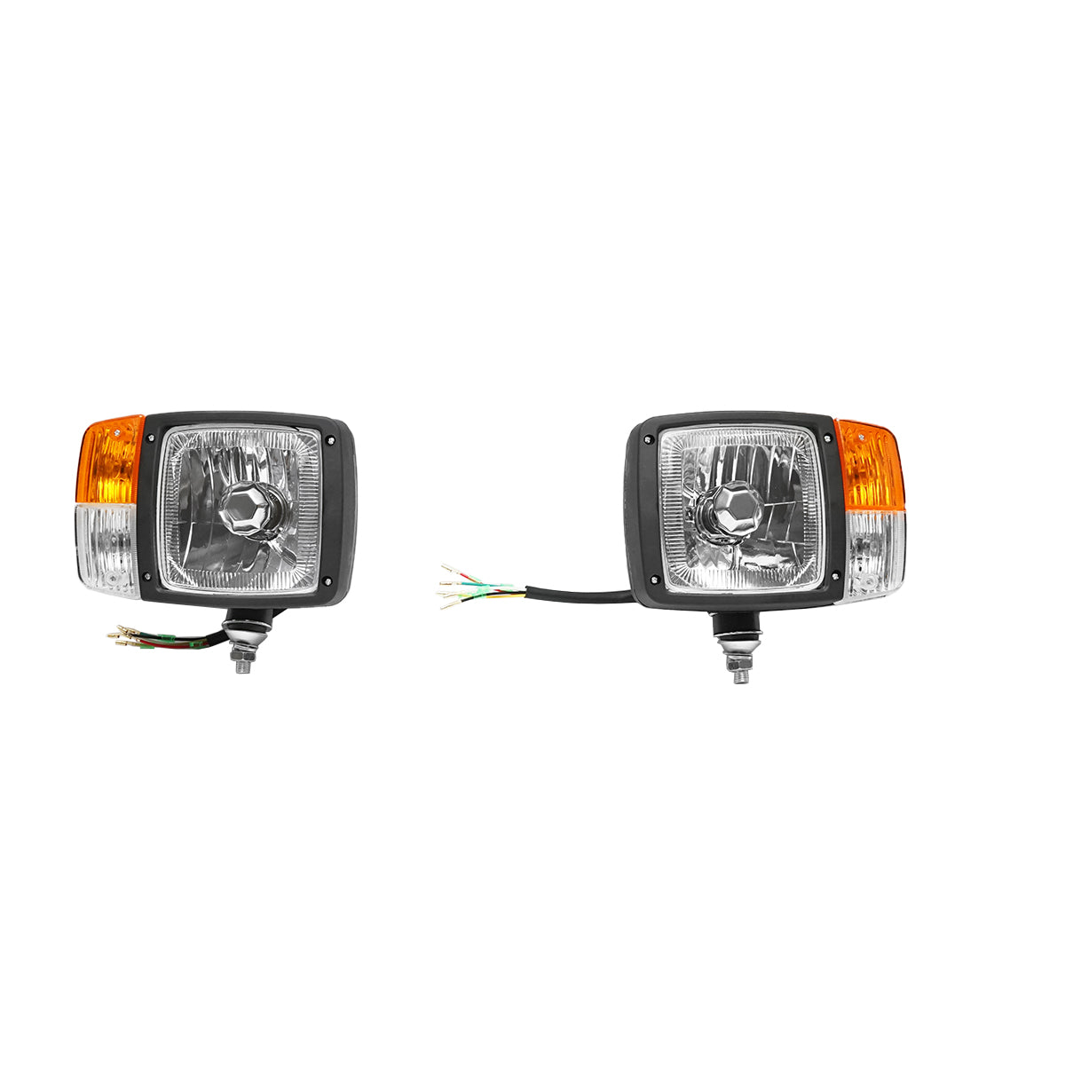 Set of headlamp type lamps with right and left signaling 12V HR-A-022 Breckner Germany
