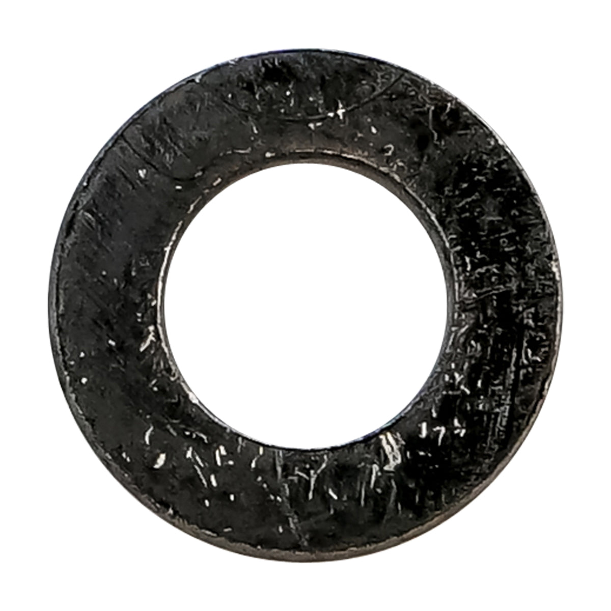 Set of 500 standard DIN 125 flat black washers M6