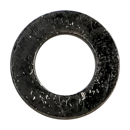 Set of 500 standard DIN 125 flat black washers M6