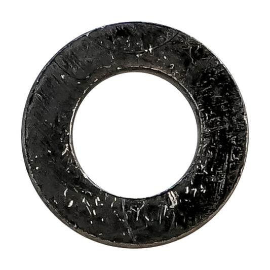 Set of 500 standard DIN 125 flat black washers M6