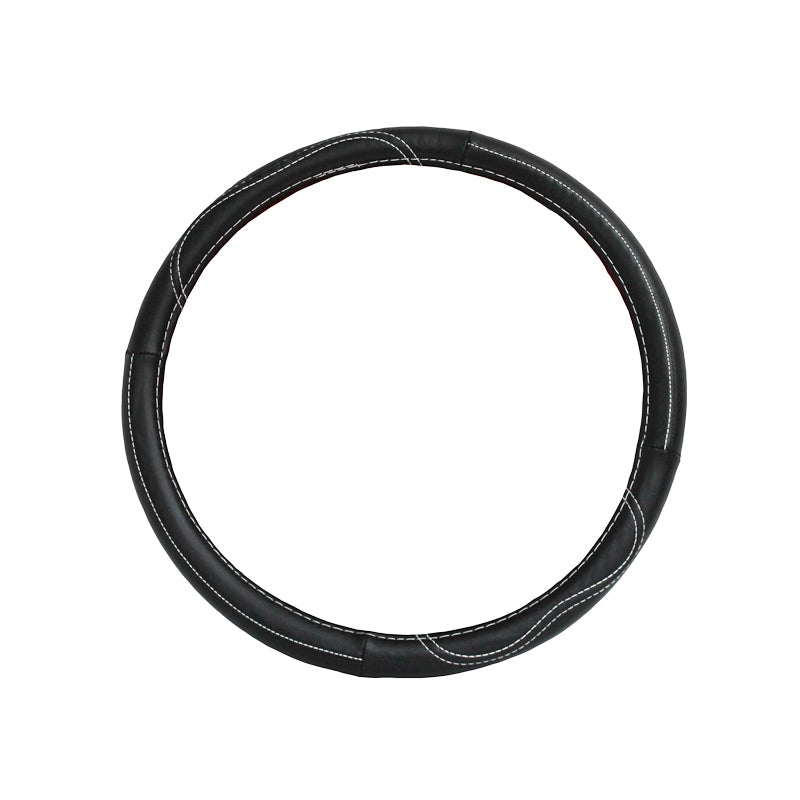 Black L steering wheel cover