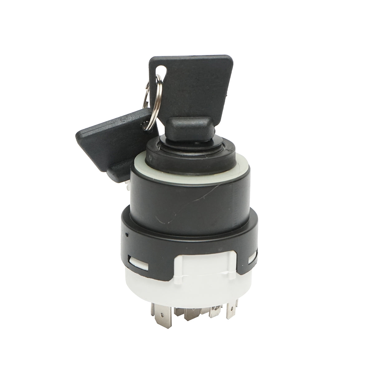 Ignition contact with key for JCB, Case IH, Deutz, Fendt OEM code 01171659, 01176269, 04350834, 1175809, 6JB003959001, 701/80184, 701/45500