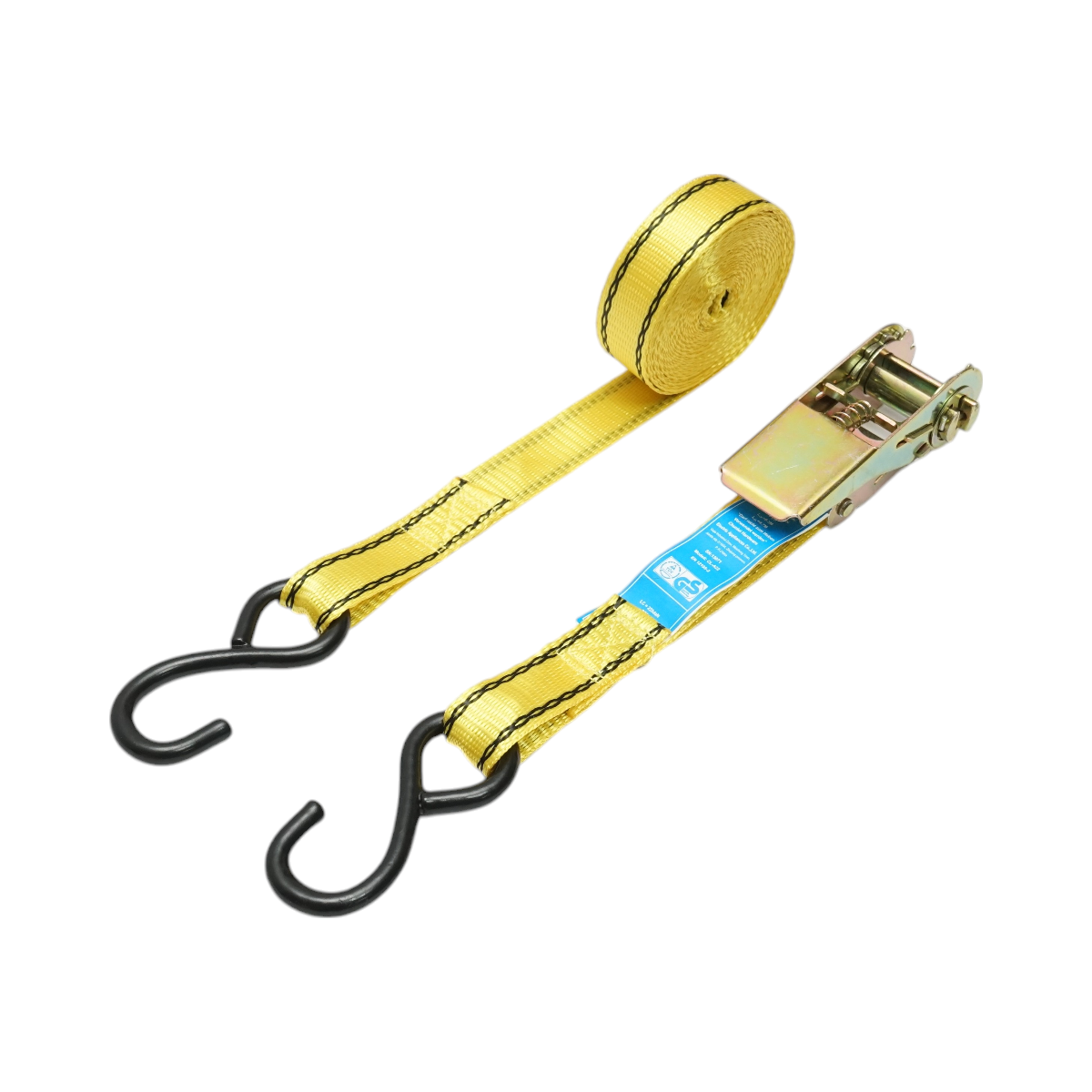 Cargo anchoring strap 5m x 25mm 225Kg (simple ratchet) Crownman
