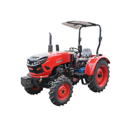KONIG 504 tractor, 4x4, 50HP, with sunshade, wheels 7.50-16/11.2-28