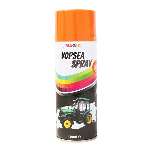 Professional red car paint spray type David Brown with quick drying 450ml MAGIC
