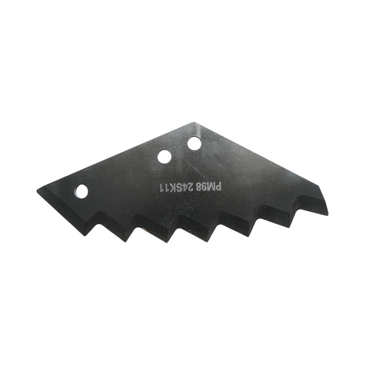 Kuhn knife for feed chopping with 7 teeth, thickness 8mm