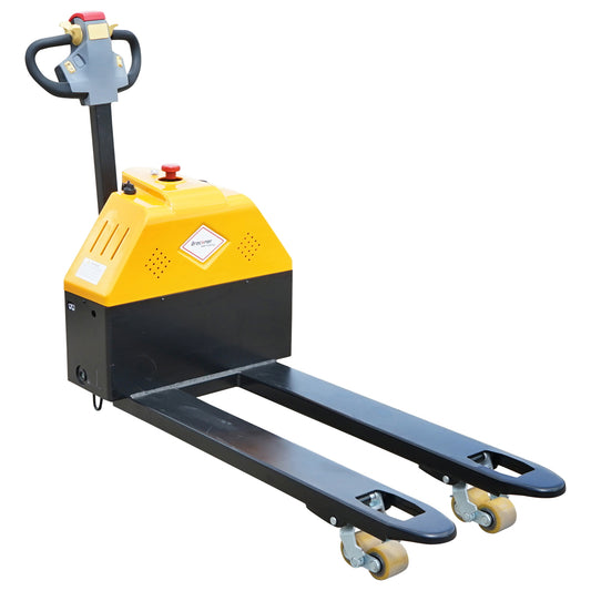 Electric pallet truck with a maximum load of 1.5T, lifting height 85-200mm, forks 1150mm Breckner Germany