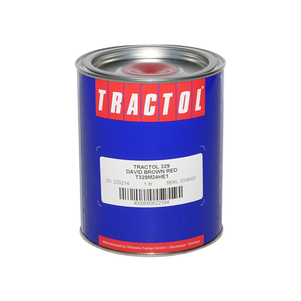 David Brown red automotive paint 1L Tractol