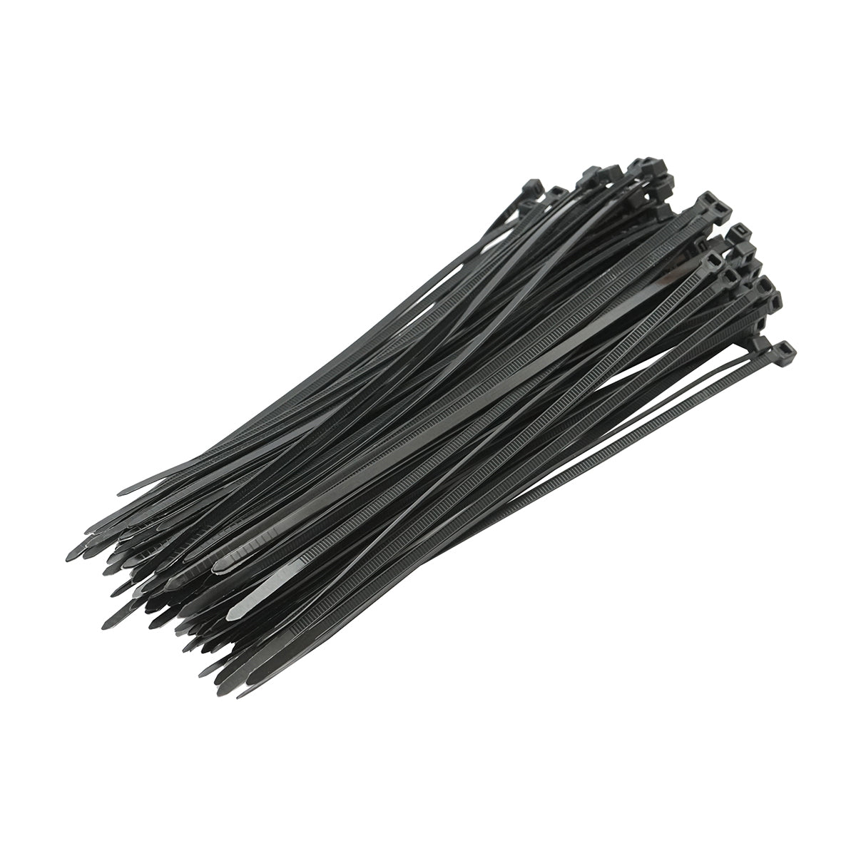Facet, plastic collar 3.6x200mm, black, set of 100 pieces Breckner Germany