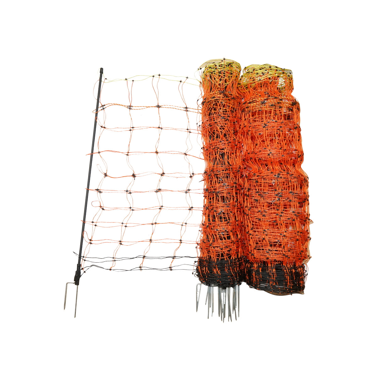 Electric fence mesh, length 50m and height 108cm with double leg, 11x15mm