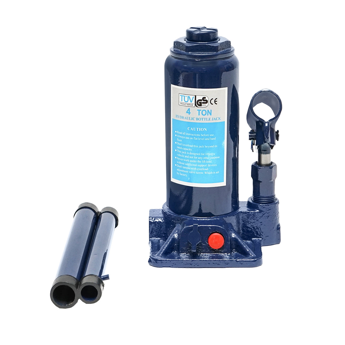 4-ton piston hydraulic jack with a 180mm valve