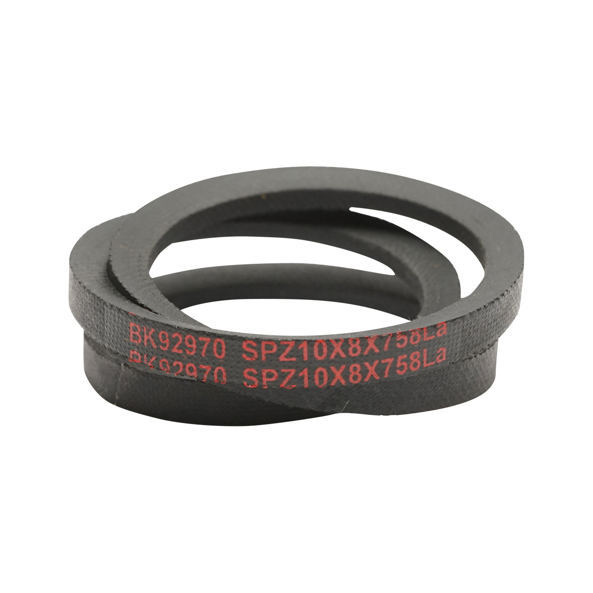 SPZ trapezoidal transmission belt 10x8x758 from Breckner Germany