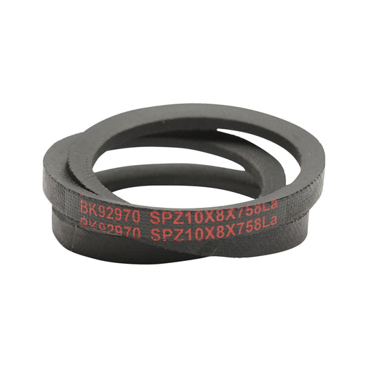 SPZ trapezoidal transmission belt 10x8x758 from Breckner Germany