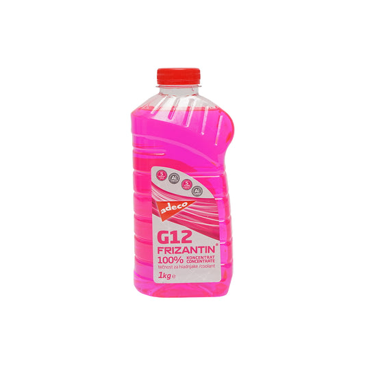 G12+ pink antifreeze concentrated -38 degrees 1:1 1Kg Adeco