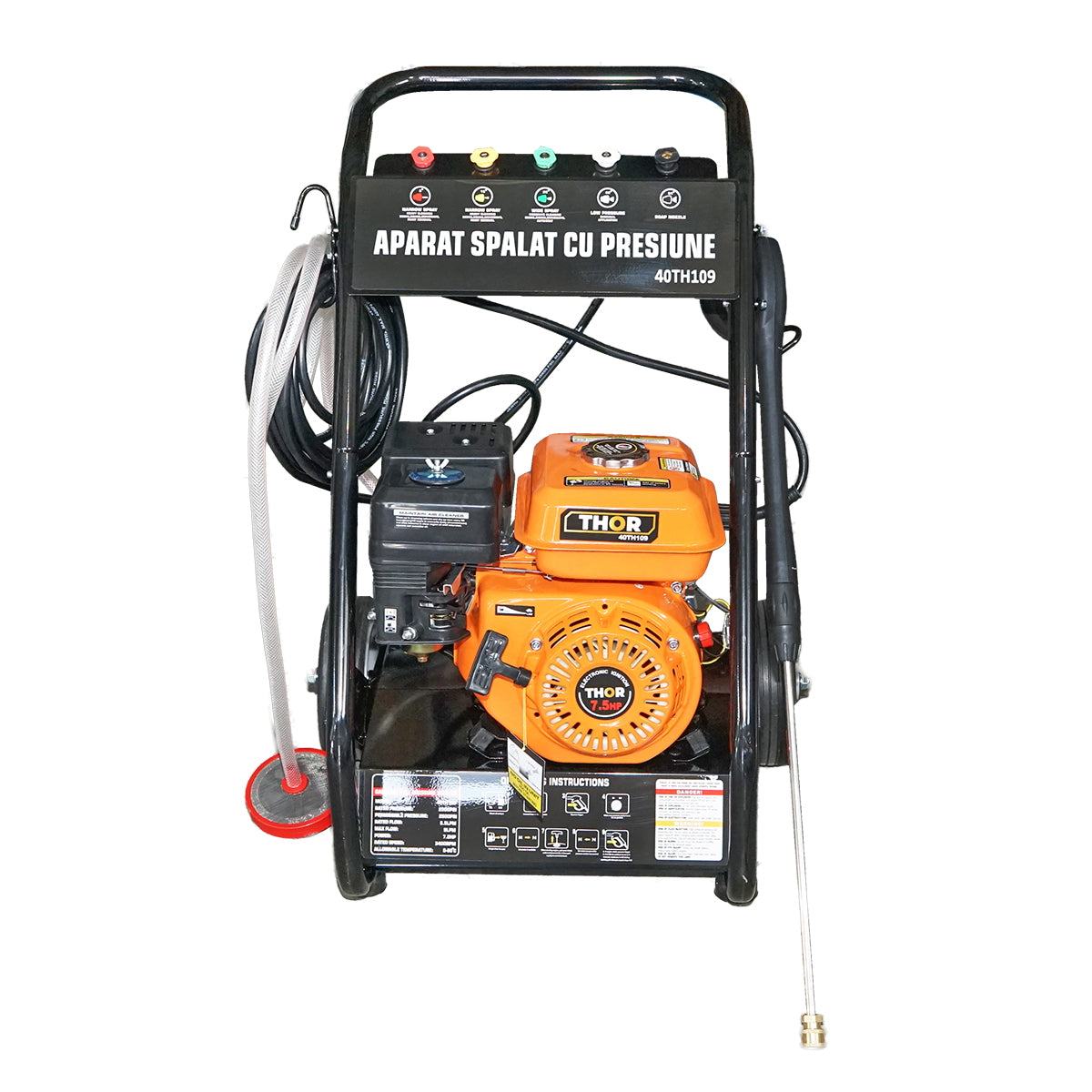 7.5HP pressure washer 20 mpa with 7.5m hose and Thor gun